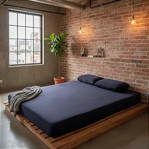 CAMA CASAL KING MONTESSORIANA PENAFORT 193X203X12