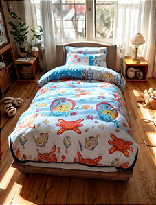 CAMA DE SOLTEIRO MONTESSORIANO PENAFORT 88 X 188 X 12