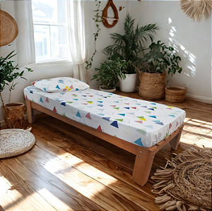 CAMA DE SOLTEIRO PENAFORT 188 X 88 X 35