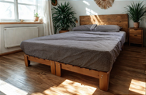 CAMA CASAL QUEEN ORIENTAL PENAFORT 158 X 198 X 25