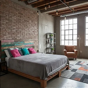 CAMA CASAL QUEEN ORIENTAL PENAFORT 158 X 198 X 25