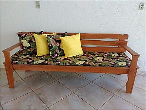 BANCO NAMORADEIRA 180X60X44 PENAFORT ONDULADO