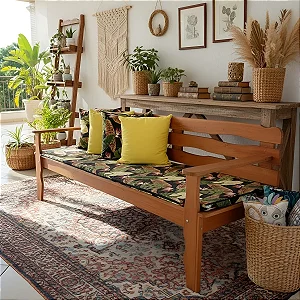 BANCO NAMORADEIRA 180X60X44 PENAFORT ONDULADO