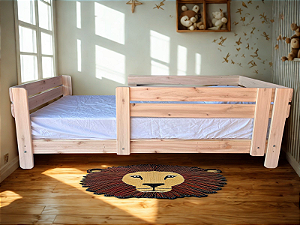 CAMA INFANTIL PADRÃO SOLTEIRO  PENAFORT 88 X 188 X 20 SEM DESENHO