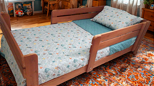 CAMA INFANTIL PADRÃO SOLTEIRO  PENAFORT 88 X 188 X 20 SEM DESENHO