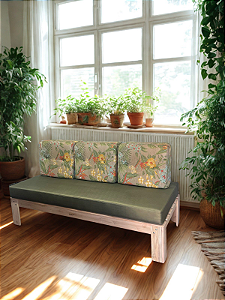 CAMA SOLTEIRO PADRÃO SEM PINTURA (CRUA E DESMONTADA)
