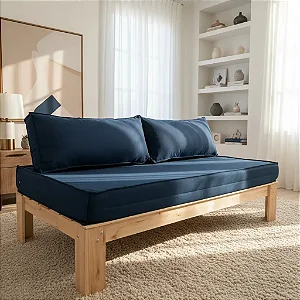 CAMA SOLTEIRO 78 x 188 x 40 COR CRUA