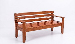 Banco namoradeira 120x60x44 ondulado penafort