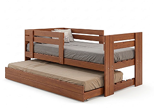 Bicama Infantil Penafort 88x188x45 imbuia