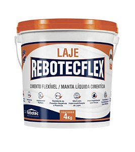 Rebotec Flex Laje 4 kg - Manta líquida cimento flexível original