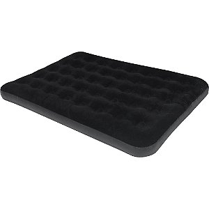 Colchão Inflável Casal Deluxe Comfort Preto Bel