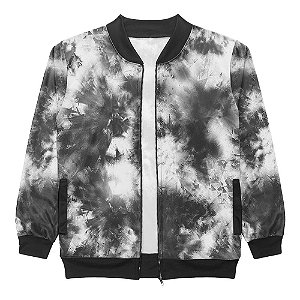 Jaqueta Bomber Vista Rock Estampa Tie Dye