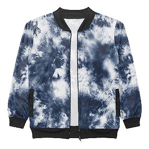 Jaqueta Bomber Vista Rock Estampa Tie Dye