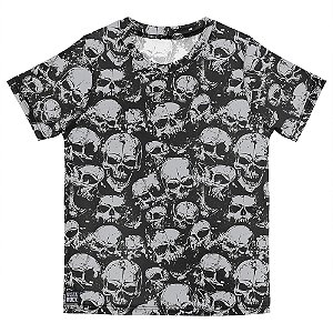 Camiseta Infantil Skulls