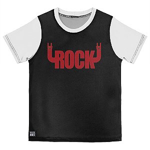 Camiseta Infantil Rock