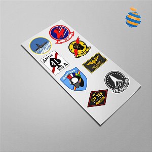 Top Gun Sticker Set - Patches 2