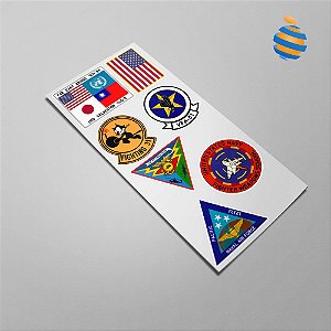 Top Gun Sticker Set - Patches 3