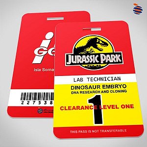 Jurassic Park Lab Technician Id