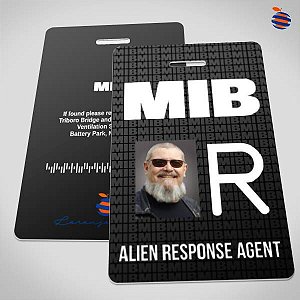 Men in Black Alien Response Agent Id - Custom