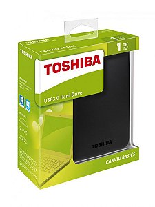 HD Externo Toshiba Canvio Basics 1TB USB 3.0