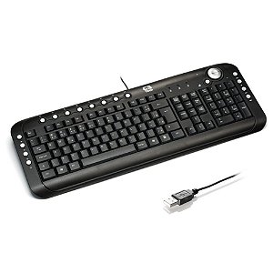 Teclado C3Tech Multimídia KB2202 USB