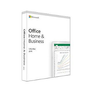 Licença Microsoft Office Home & Business 2019 FPP