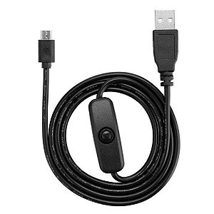 Cabo Interruptor com Botão ON/OFF para Raspberry