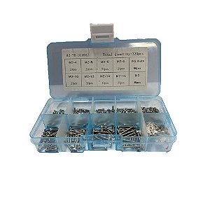 Kit Parafusos Allen M2 - 320 unidades