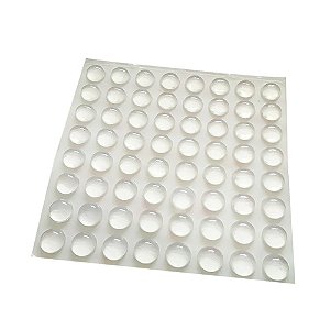 Kit Pad de Silicone 8x4mm - 100 unidades