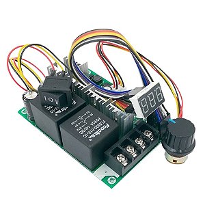Controlador de Velocidade 10-55V 60A PWM - com Display