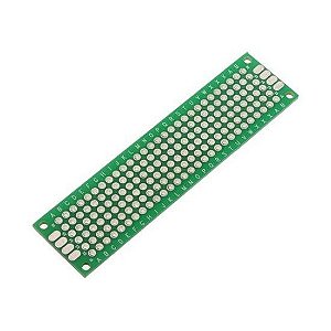 Placa Circuito Impresso Ilhada 2x8cm (Dupla Face)