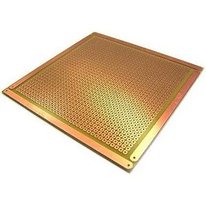Placa Fenolite Perfurada 10x10cm