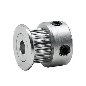 Polia GT2 para Eixo 5mm e Correia 6mm - 20 dentes