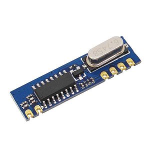 Receptor RF com Chip Super Heteródino (heterodyne)