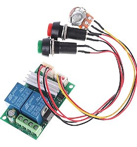 Módulo Controlador PWM 6–24 V 30 A com Reversão
