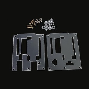 Case para Arduino Uno R3 em Acrílico Transparente - Modelo 2