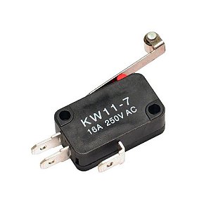 Chave Micro Switch KW11-7-2 3T - Com Rolete