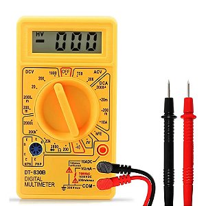 Multímetro Digital DT-830Y - Amarelo