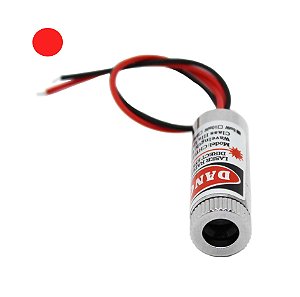 Módulo Laser Formato Ponto (Circular) 5mW 650nm 5V