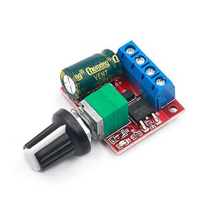 Mini Controlador de Velocidade PN35 4,5-35V 5A PWM