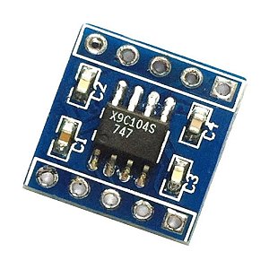 Módulo Potenciômetro Digital 100K X9C104S