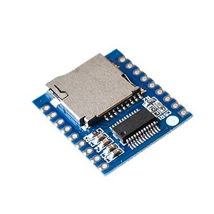 Módulo Controlador de Som e Voz XY-V17B MCU SD-TF MP3