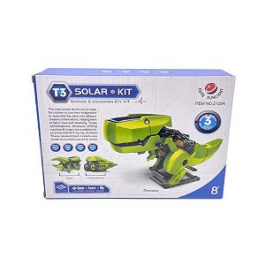 Kit Robô Solar Educacional 3 em 1