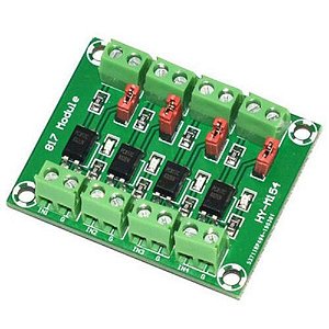 Módulo Optoacoplador 4 Canais - PC817