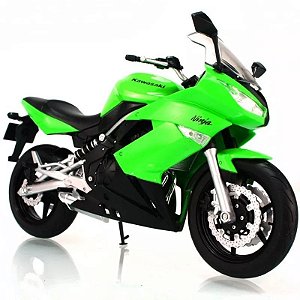 Moto Kawasaki: Ninja 650R - Verde - 1:10