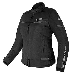 Jaqueta X11 Motociclista Feminina Guard 2 Preto