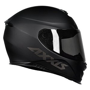 Capacete Axxis Eagle Preto Fosco Solid Monocolor