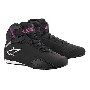 bota cano curto motociclista alpinestars