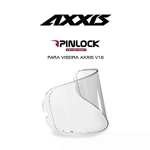 Pinlock Capacete Axxis Eagle/ Draken - Todos Modelos - Original