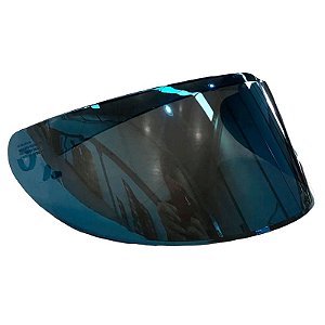 Viseira Capacete Axxis Eagle/ Draken Original Azul - V18B